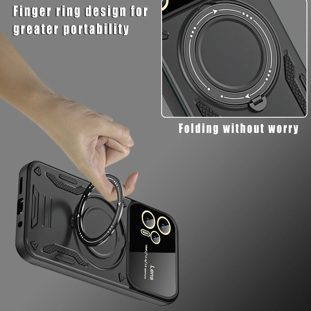 Armadura magnética a prueba de golpes, funda de teléfono con soporte para Motolola G84 G60 G54 G53 G34 G32 G30 G24 G22 G20 G14 G13 G10 G04 E22 E20 E13