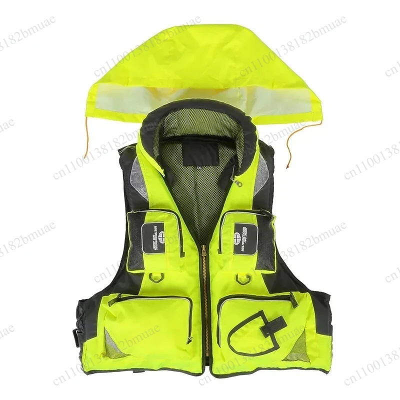 Safety Life Multi-Pocket Jacket Survival Life Vest Swimming Boating Drifting Professional Life Vest