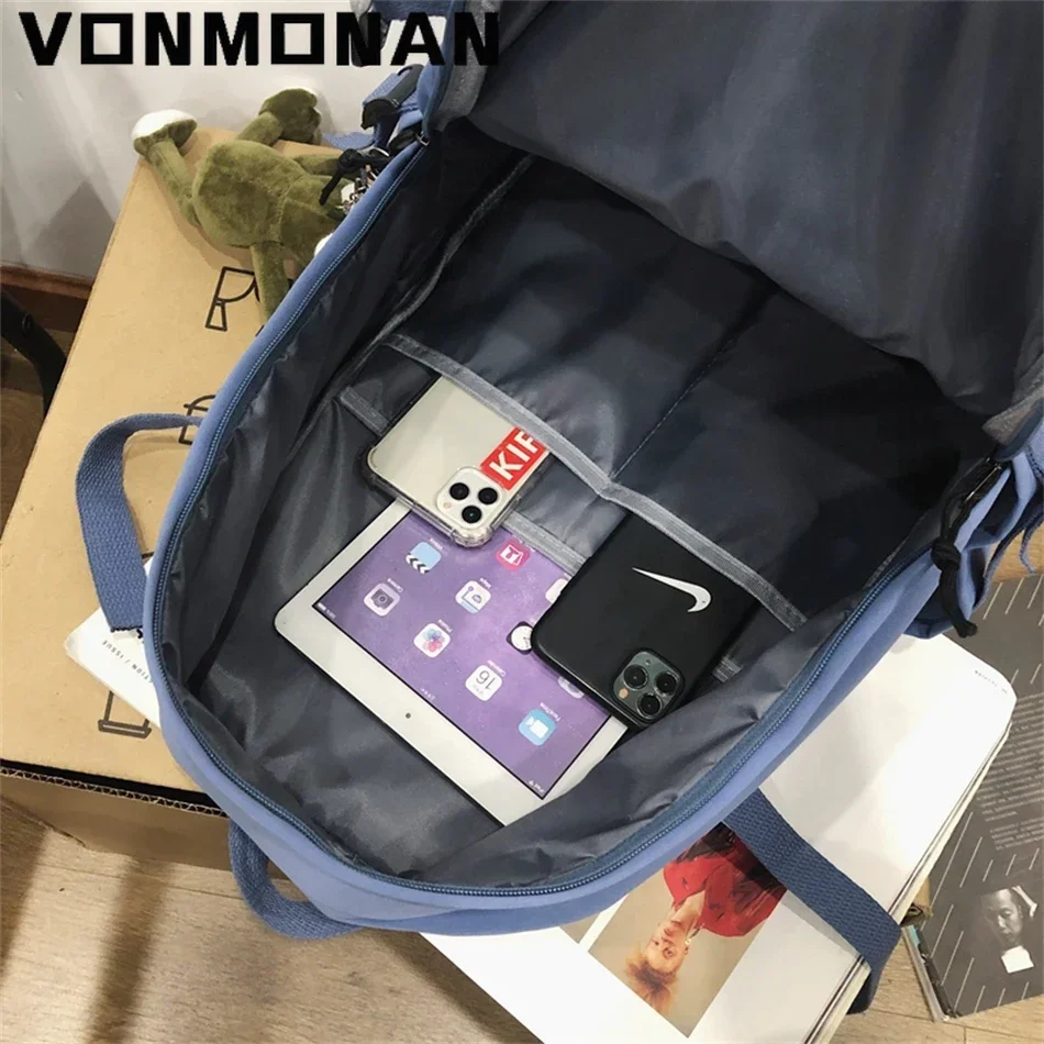 2024 mulheres mochila escolar preto náilon bagpack feminino anti roubo casual senhora saco de viagem coreano volta pacote