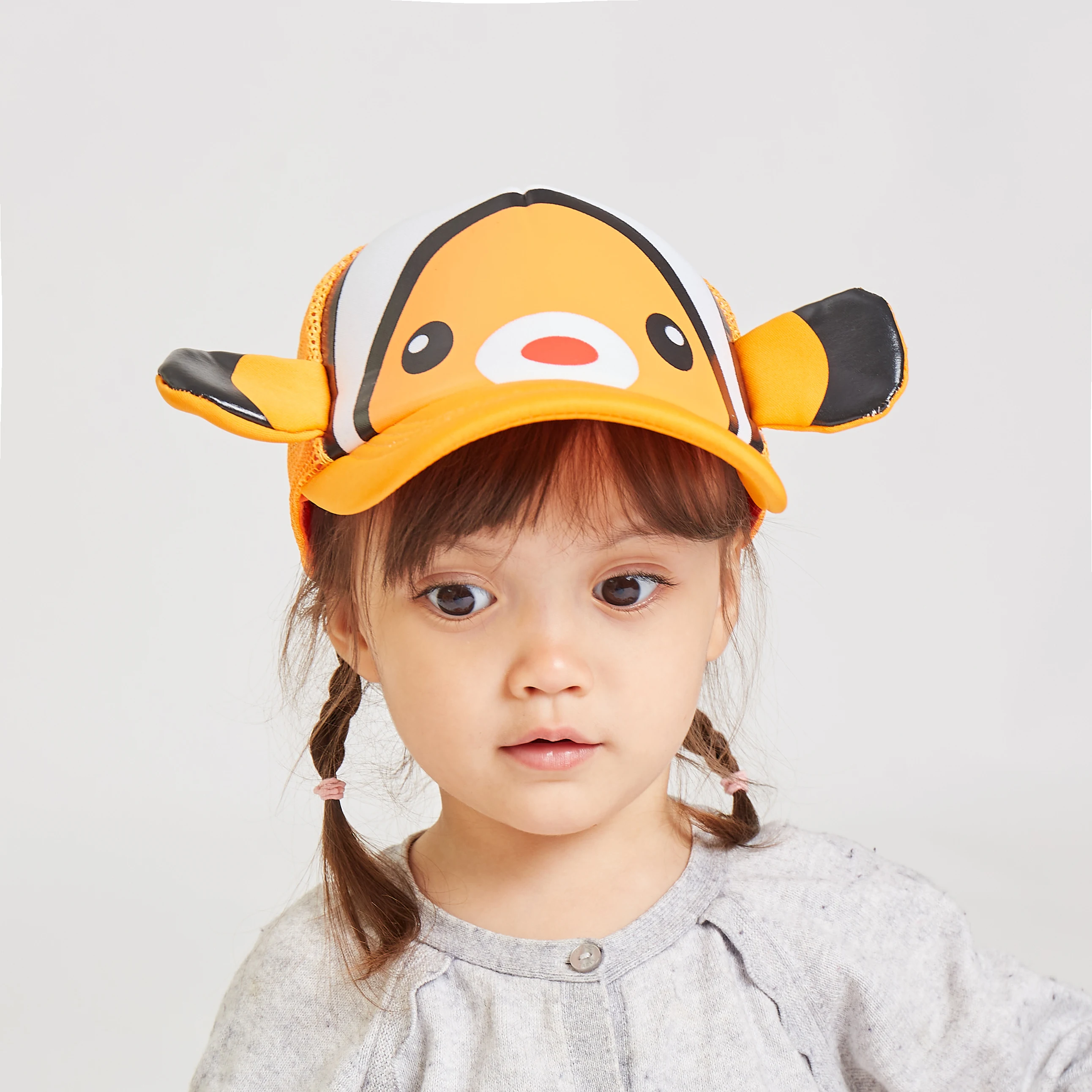 Kleinkind Niedliche Tier Baseball Kappe Einstellbar Kinder Outdoor Sonnenhüte Baby Mesh Zurück Kappe Für Jungen Und Mädchen – Detail 8
