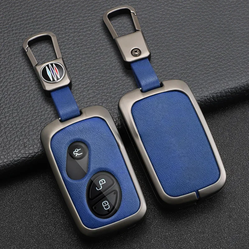 New Alloy Leather Remote Car Key Fob Case Cover Fit for Lexus GS460 GS450h GS430 RX450h CT200h HS250h LS460 ES350 IS350 IS250