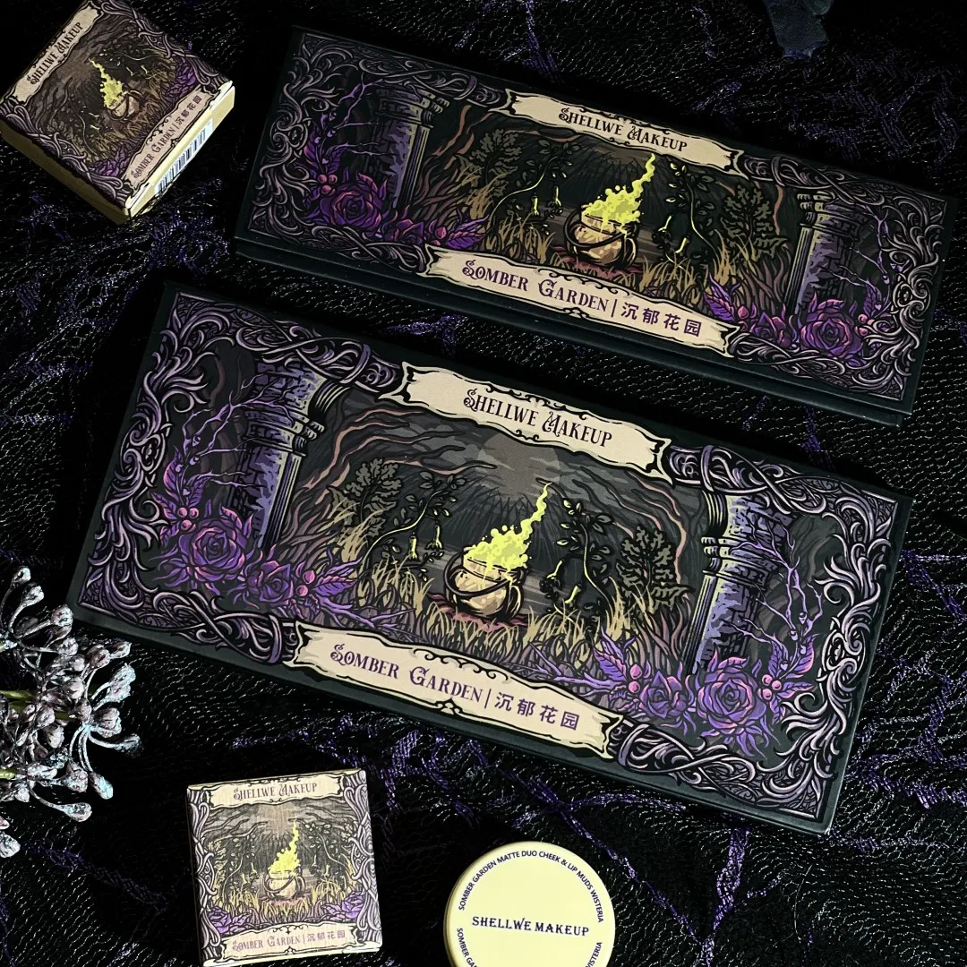 New Shellwe Makeup x Freya86 Somber Garden Collection Eyeshadow Palette