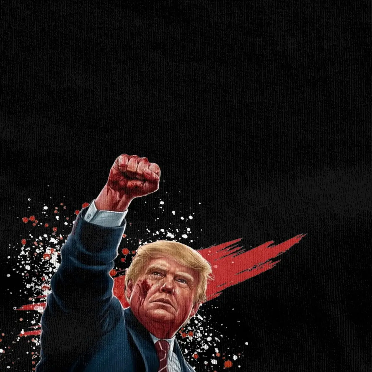 Men T-Shirt Stand Strong With Donald Trump 2024 Election T-Shirts Trendy Cool Summer Tee Shirt Vintage Pattern Cotton Clothing