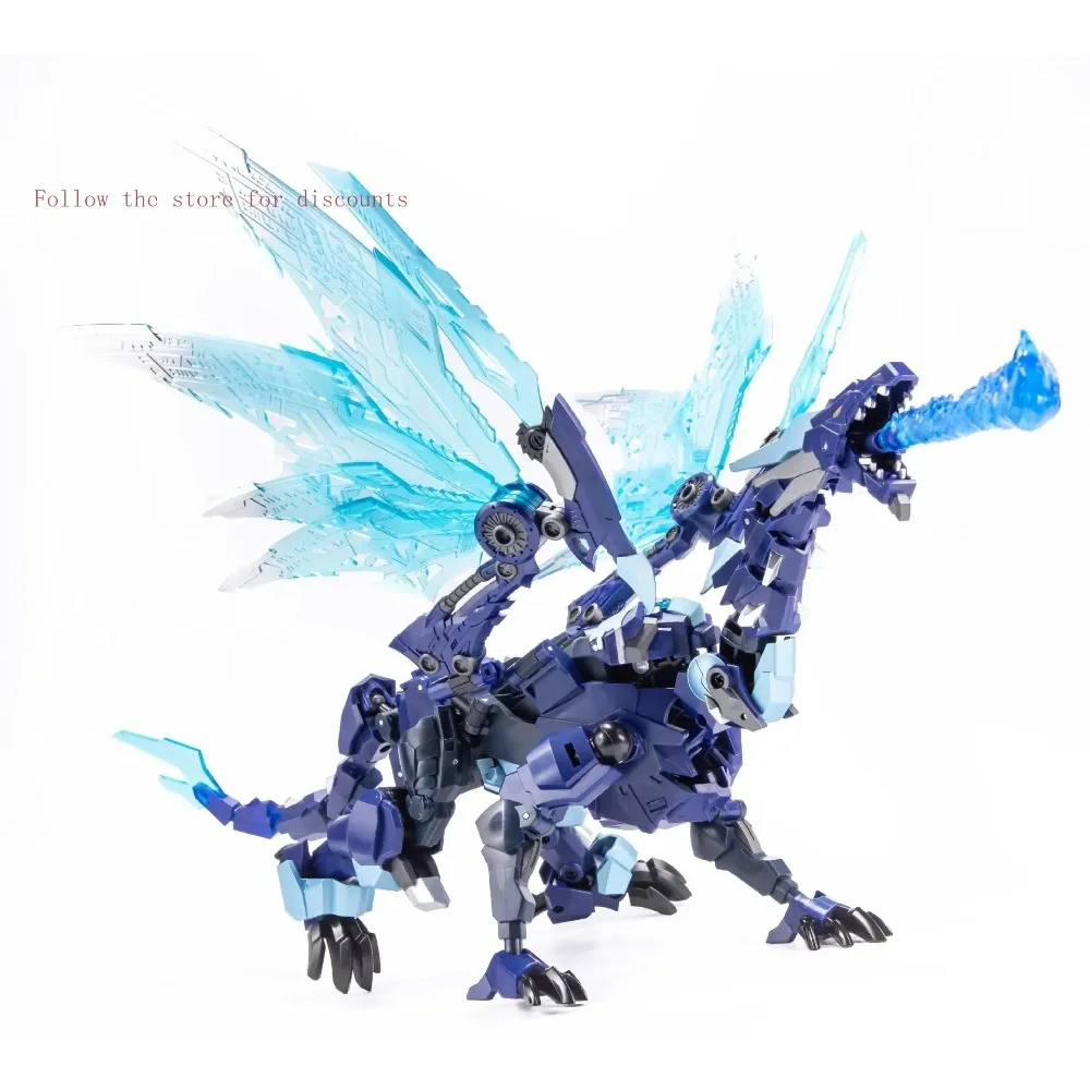 Em estoque transformando brinquedos jinbao 8871b pequena escala azul gelo dragão ko menino robô modelo figuras de ação brinquedo coleção gitfs