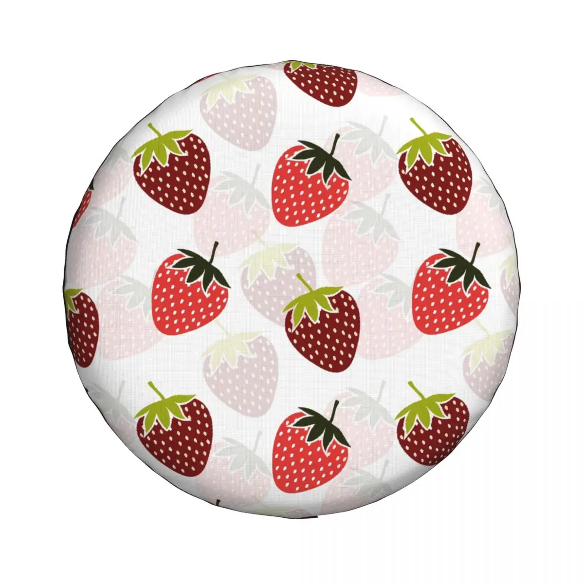 Strawberry Tiling Seamless Spare Tire Cover for Jeep Hummer SUV RV Car Wheel Protectors Accessories 14