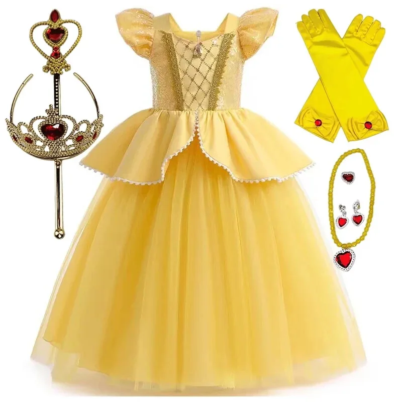 

New Baby Princess Halloween Costume Role Play Baby Christmas Birthday Party Children's Costume Carnival Performance Costume