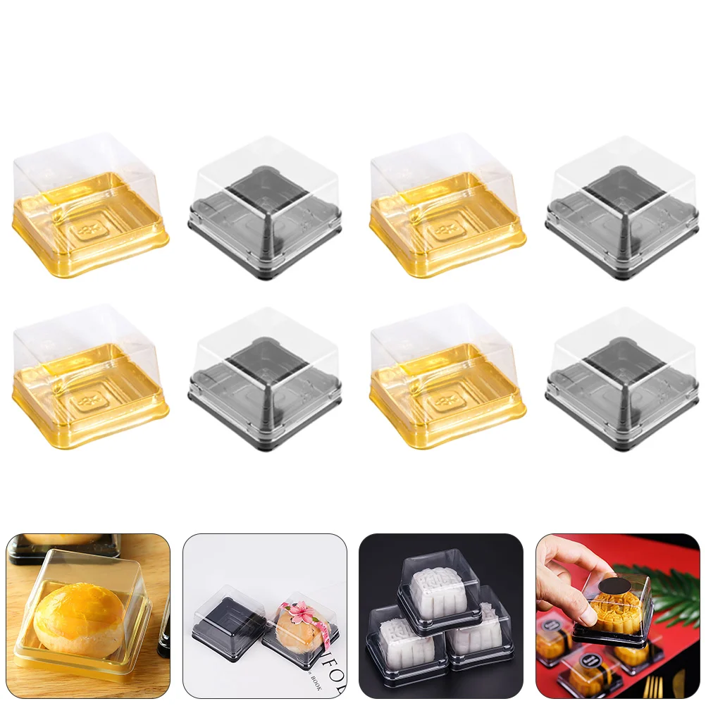 

Egg Yolk Crisp Packaging Box Egg-yolk Puff Containers Cookie Boxes Storage Convenient Bakery Cake Stand