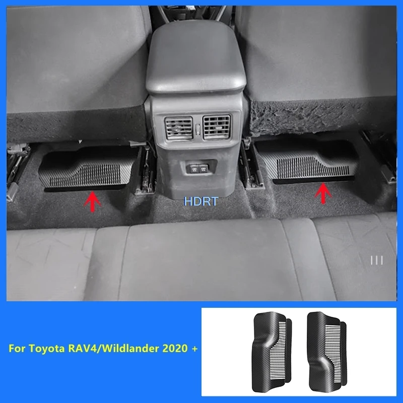 

Защитная пленка для автомобиля, аксессуары для украшения для Toyota RAV4/Wildlander 2020 + вентиляционное отверстие на заднем сиденье, пылезащитная крышка
