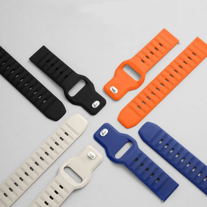 18mm 20mm 22mm Silicone Strap For Huawei Watch GT 7 41mm 46mm Sports Band For Huawei GT7 Pro GT6 GT5 GT5Pro GT4 GT3 GT Runner 2 view 4