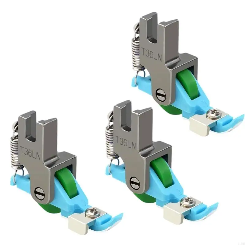 Extended Presser Foot for Flatbed Sewing Machines Sturdy Plastic Construction Smooth Cloth Feeding JOMD