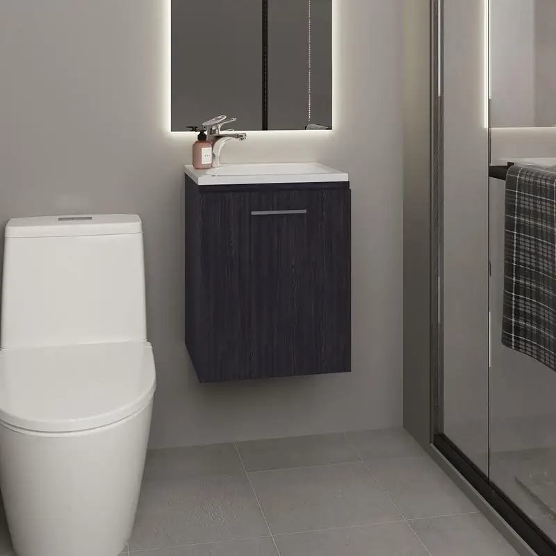 خزانة حمام بباب واحد