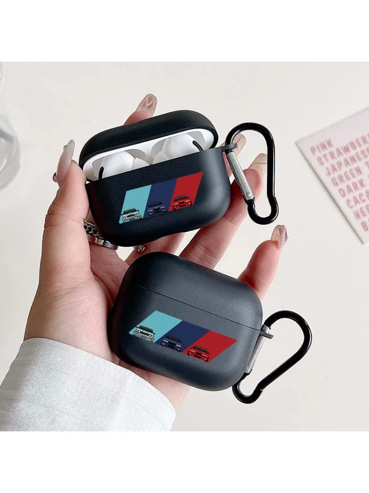 Étui Airpods 1/2 3 4 pour AirPods Pro3/Pro2/Pro, étui pour écouteurs, cadeaux pour amis et famille, motif de voiture créatif et Cool