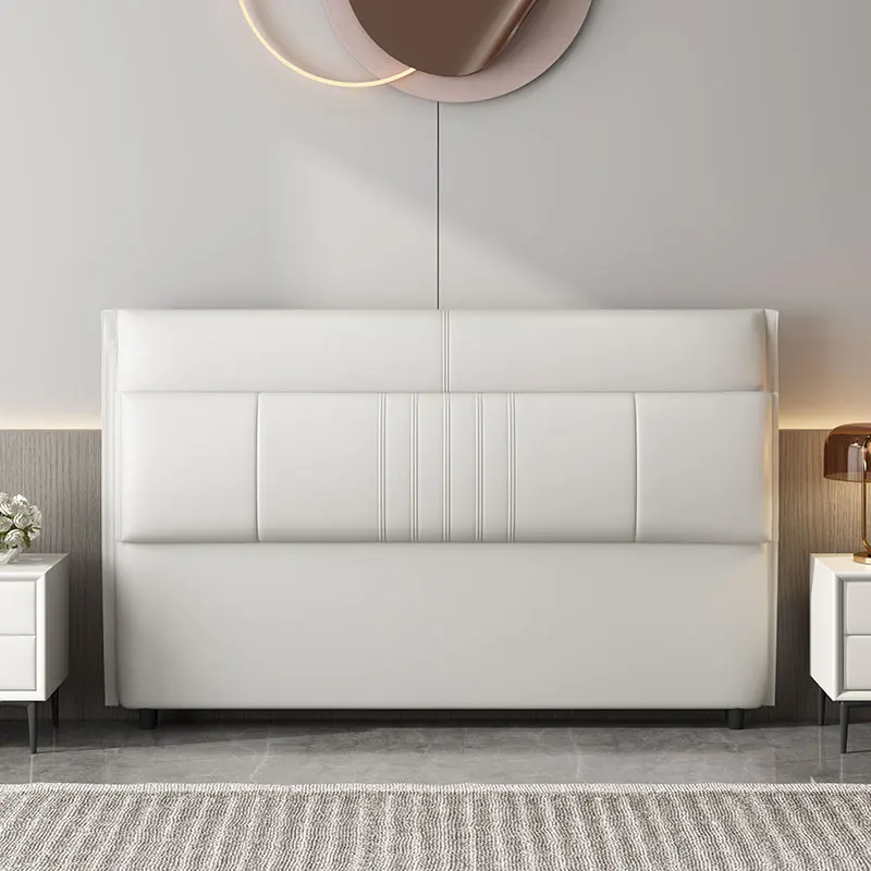 

Ультратонкое и роскошное изголовье кровати, мягкая спинка, Основная спальня, простая и современная технология, тканевое изголовье кровати.