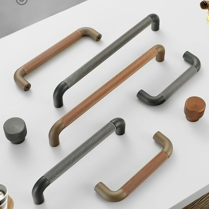 

Modern Minimalist American Snake Patterned Handle Wardrobe Cabinet Drawer Shoe Cabinet Furniture Hardware Cabinet Door Handle