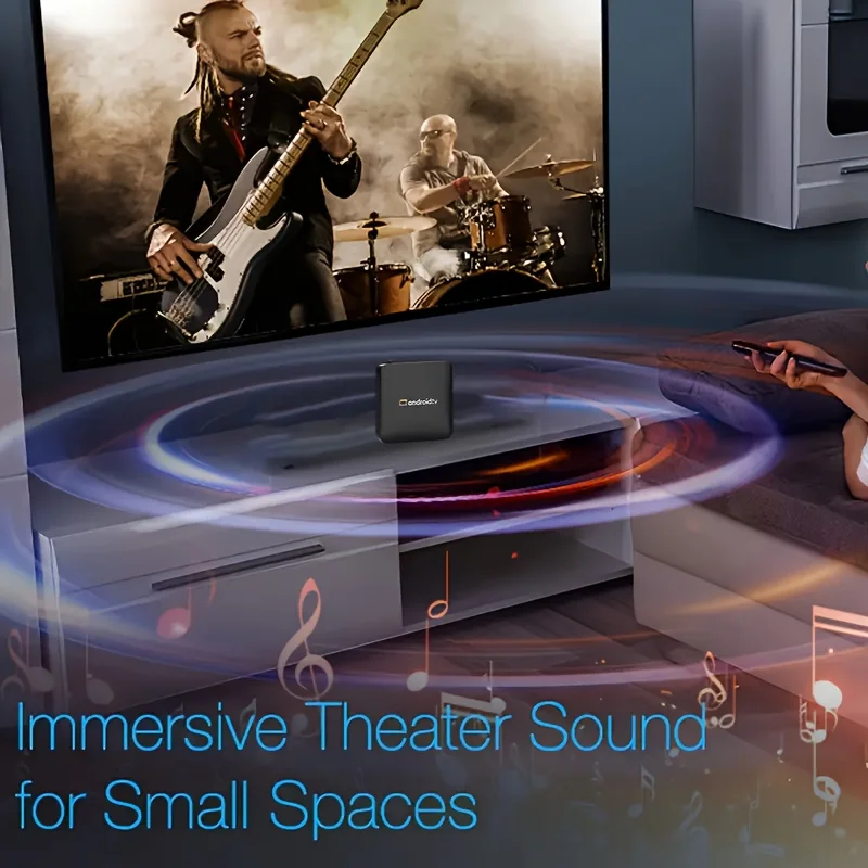 H96D1 Compact Portable Streaming Player, Black 2+8G, 2+16G, 4K Android 14.0 Smart HD TV Stick Iptv, TV Box Android