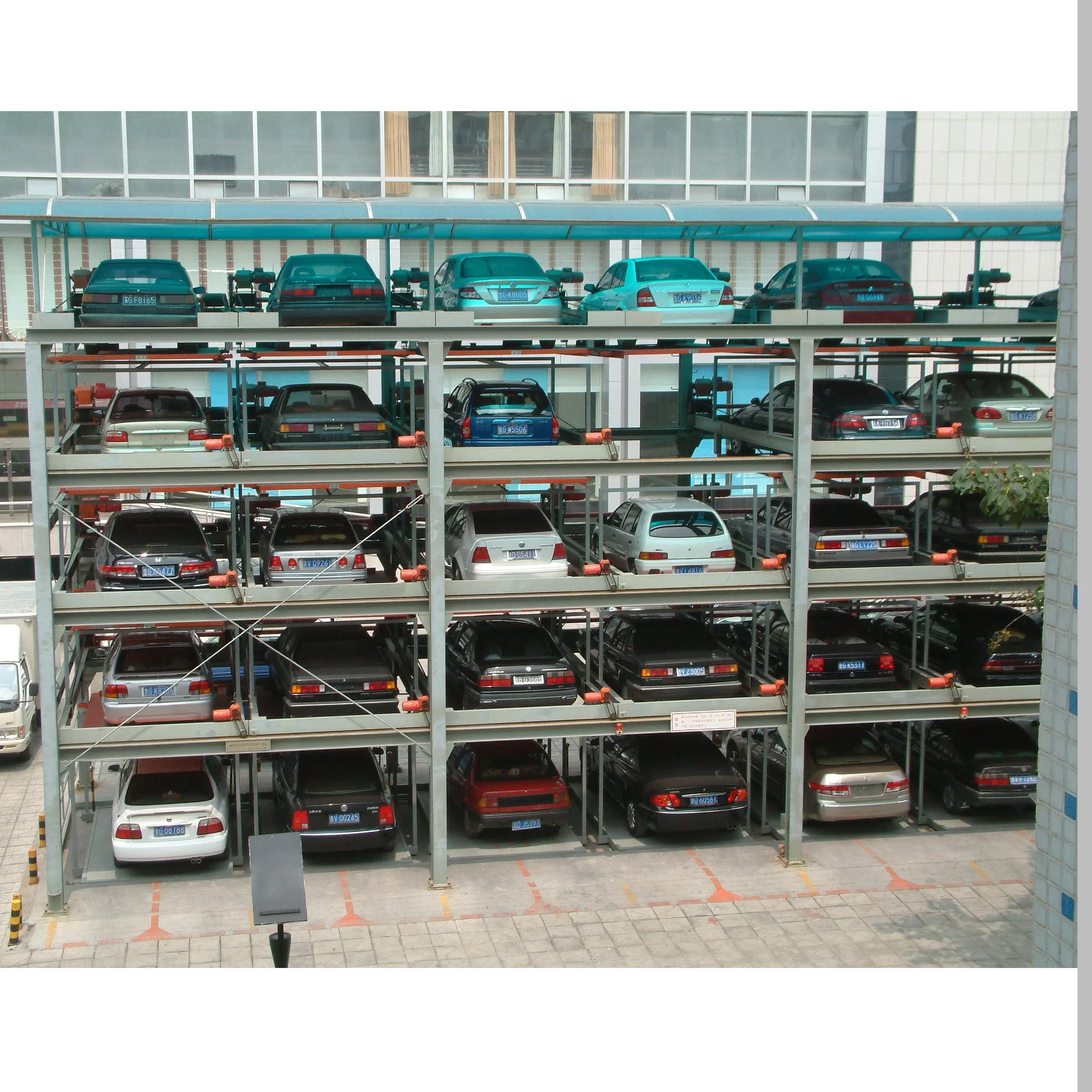 주차 시스템 자동 유압 주차 시스템 다단계 주차 시스템