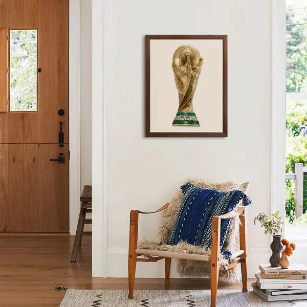 

Новинка: Пазл-головоломка из дерева «Золотой футбольный кубок» Чемпионата мира по футболу FIFA 2026, 6.4*15.7 дюймов, высококачественный подарок для болельщиков