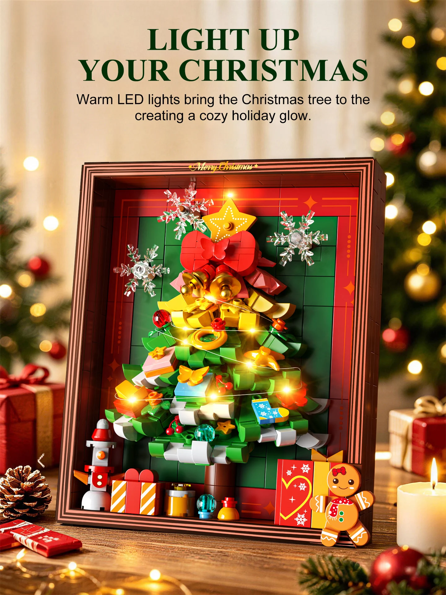 LED Christmas Tree Frame Building Set — product detail 1