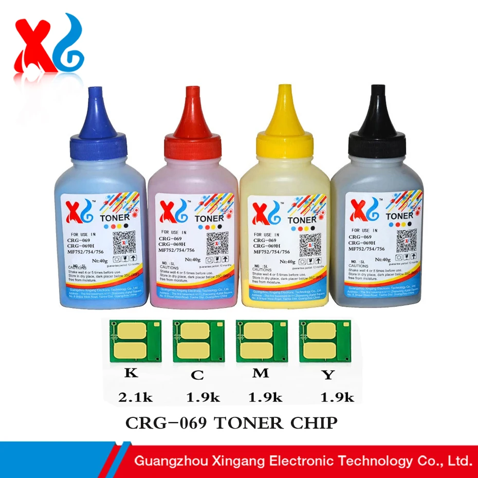 CRG-069 CRG-069H Refill Toner Powder for Canon i-SENSYS LBP673Cdw MF752Cdw MF754Cdw MF756Cx Toner Chip