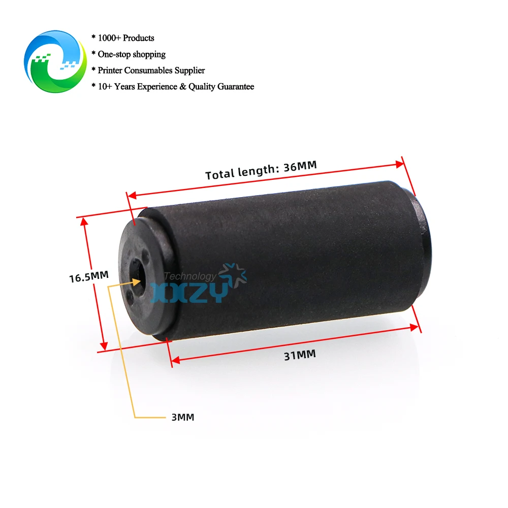 10 stks/partij Allwin Inkjet Printer Pinch Roller Eco-solvent Printer Drukken Rubberen Wiel 36 MM