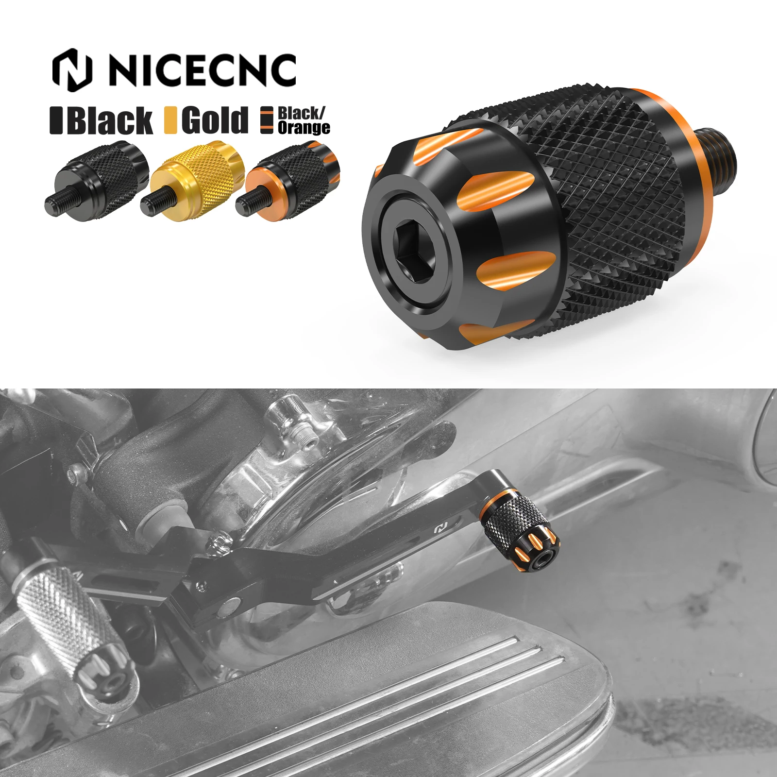 

For Street Glide Special FLHXS 14-23 Shorty Shifter Peg Shift Lever Peg Sport Glide FLSB 107 Road King Special FLHRXS Low Rider