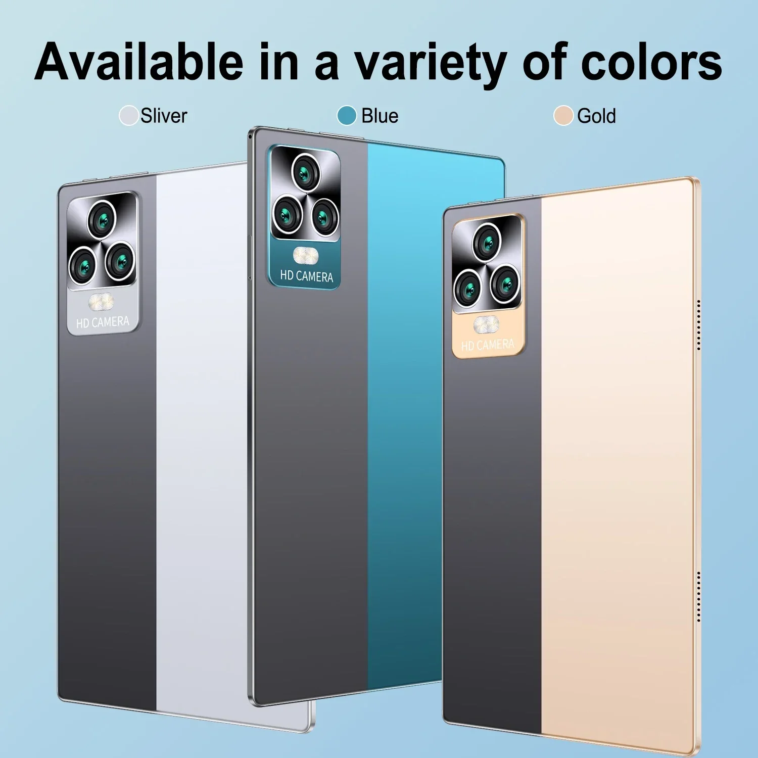 2024 Tablet P70 11 pollici Android 13 16GB RAM 1TB ROM WPS GPS WIFI Bluetooth 5.0 5G Dual SIM Dual Standby Custodia Bluetooth Tablet PC