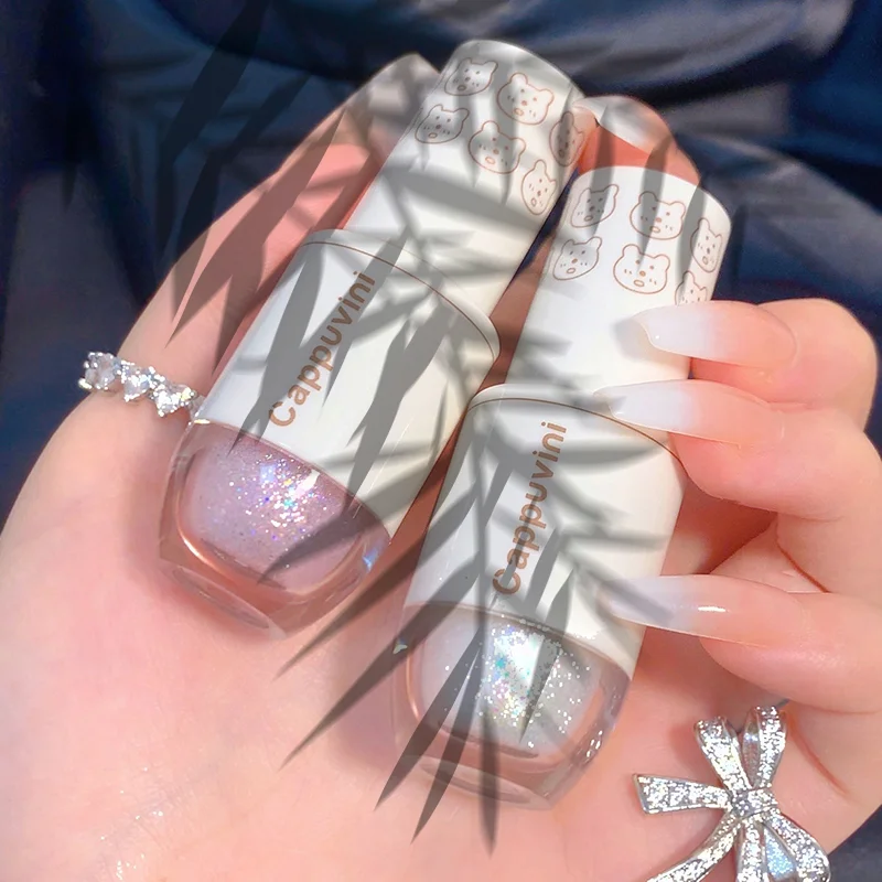 【Cappuvini】Ball Teardrop Liquid Eyeshadow Augen-Make-up Lying Silkworm Pearl Super Sparkle High Gloss Glitter Fine Glitter Powder