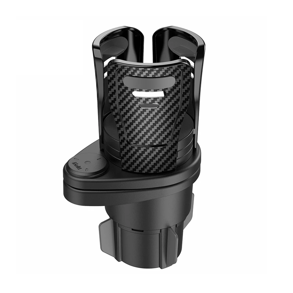 

Car Cup Holder Rotating Multifunctional Beverage Reusable Silica Gel ABS Material Vehicle Water Cup Organizer Practical Function