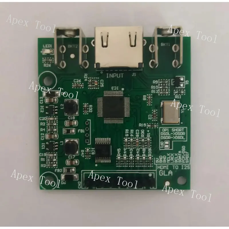 

Разделирование и извлечение модуля цифрового аудиосигнала I2S/DSD/SPDIF