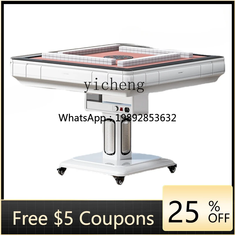 AB  Mute Mahjong Machine Automatic Dining Table Dual-Use Household Folding