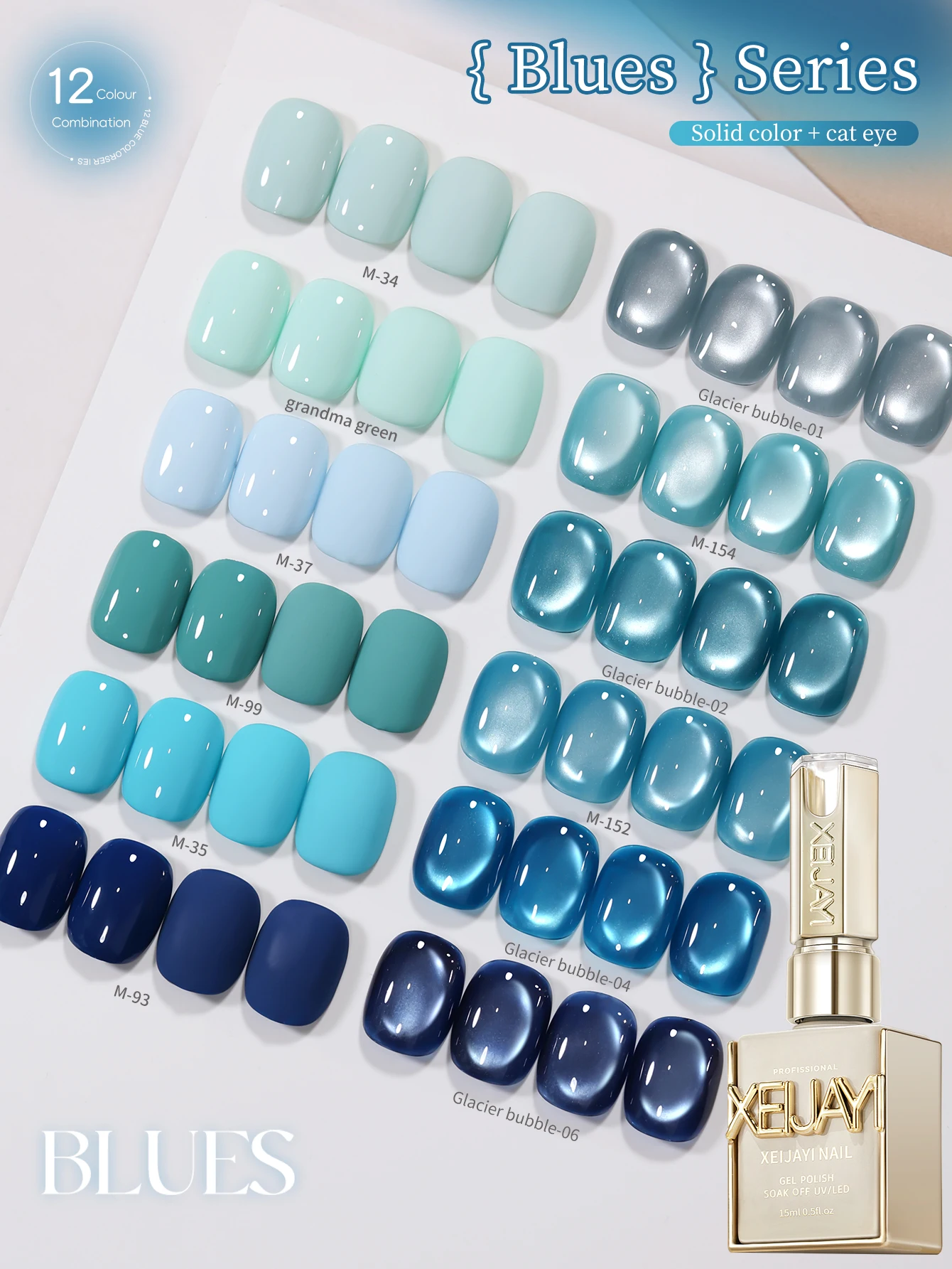 

12pcs 15ml Gel Nail Polish Set Semi Permanent UV Gel Polish Kits All For Manicure Kit Soak Off UV LED Vernis Nail Art DIY Home