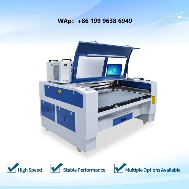 New Automatic Digital CO2  Engraving Machine Multifunctional Cutter for Wood Acrylic Leather Paper
