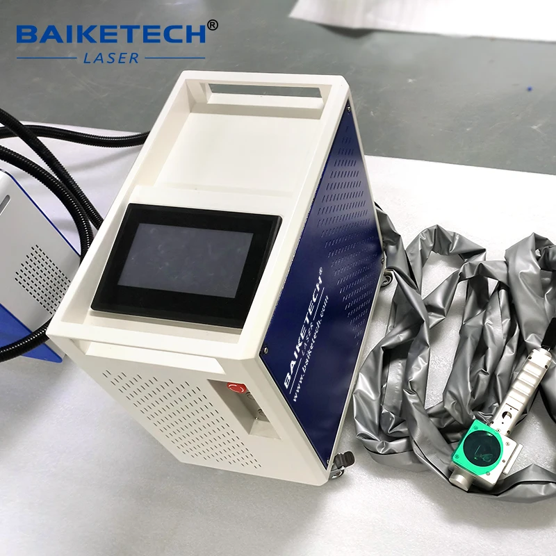 آلة التنظيف بالليزر المستمرة 100 واط 200 واط لإزالة الصدأ المعدني حجر الطلاء #1