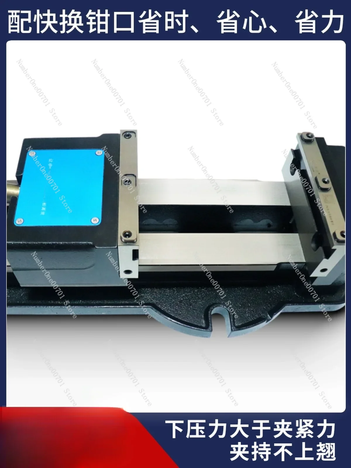 Jaw Precision Vise Non-Upwaring Flat Pliers CNC Zhenjiang Vise Standard 3 Pairs of Aluminum Working Pliers