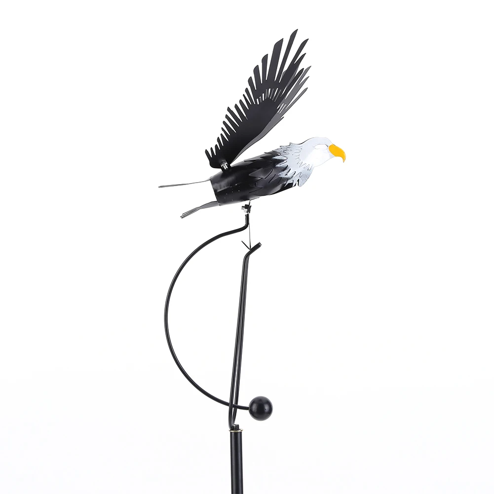 

Bird Statue Eagle Stakes Iron Garden Eagle Birds Sculptures Lawn Ornaments Crafts Garden Art Decor for Outdoor Lawn Courtyard