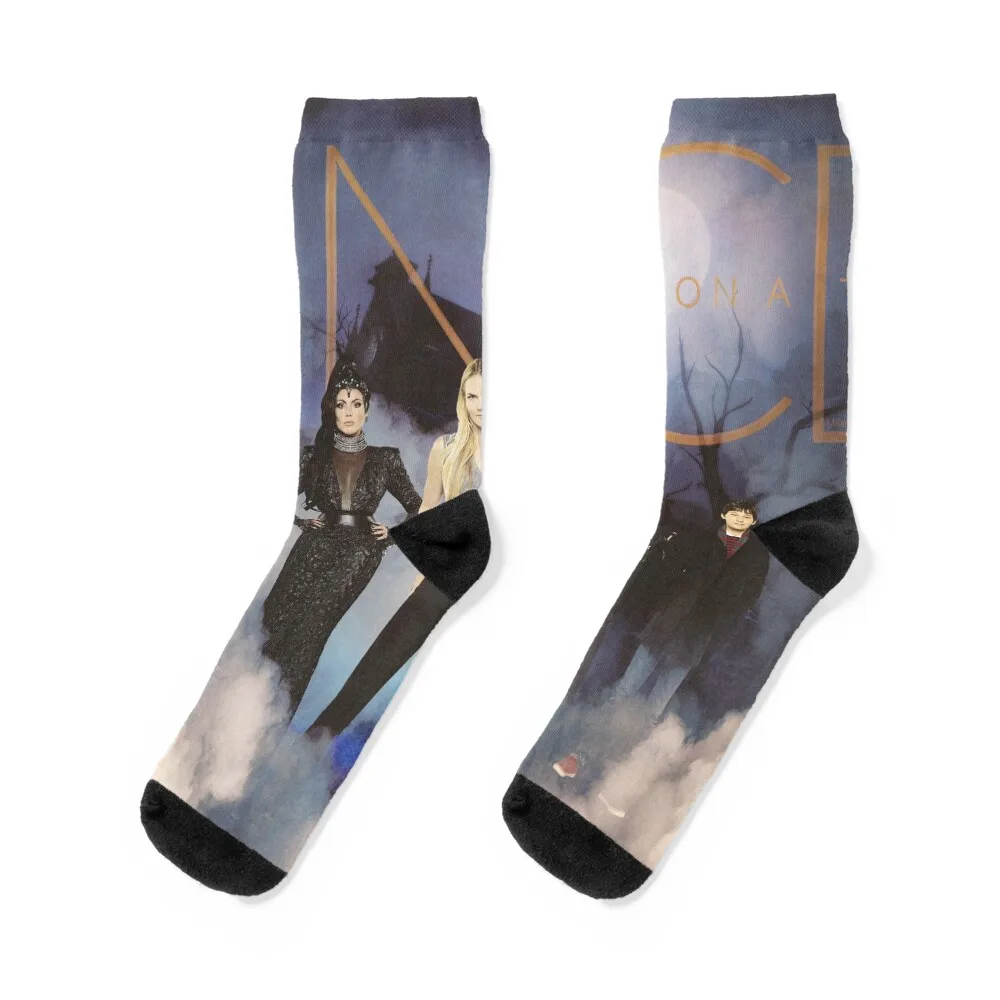 

Once Upon A Time Socks Soccer sports and leisure football winter Boy Child Socks Women's