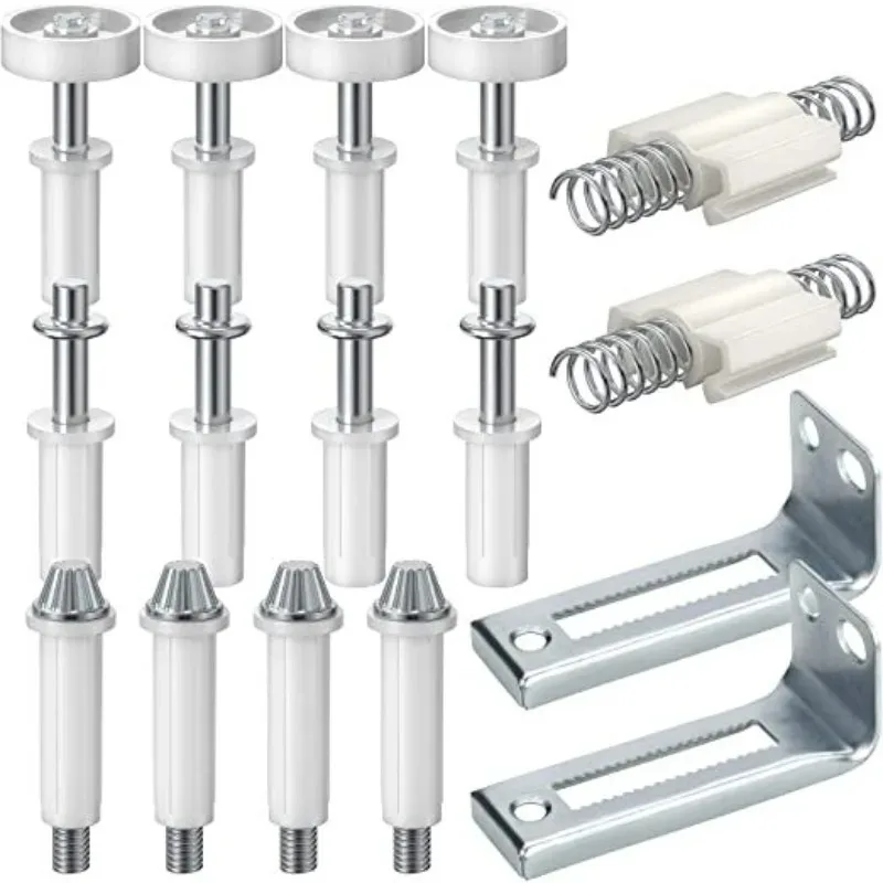 

For Bifold Door Top Guide Wheels Plastic For Closets Pantries Laundry Rooms Stainless Steel Bifold Door Top Pivot Hinge Suite