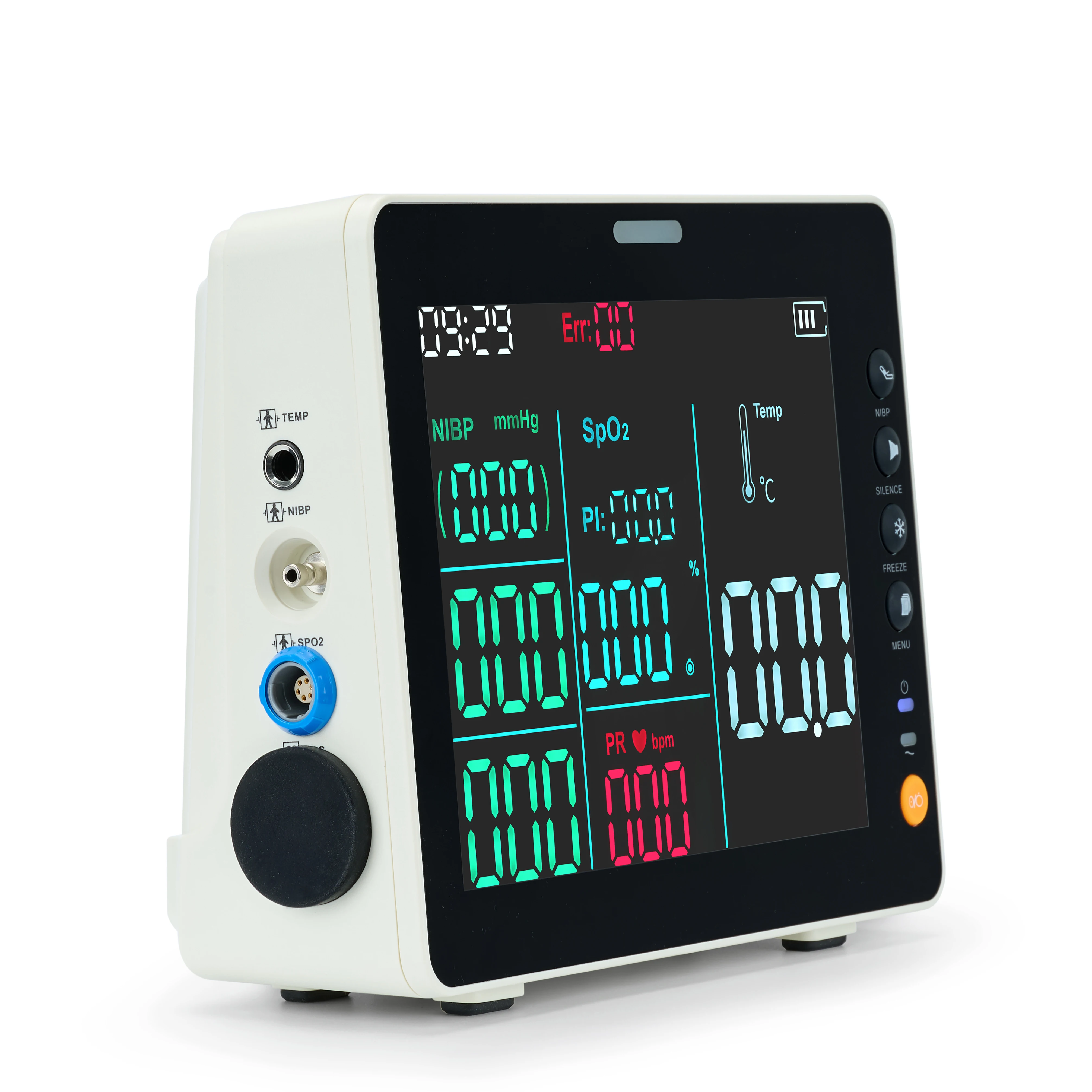 Factory Direct Sale Portable Plastic Life Sign 3 Parameters Veterinary Monitoring Devices Wholesale Price for Medical