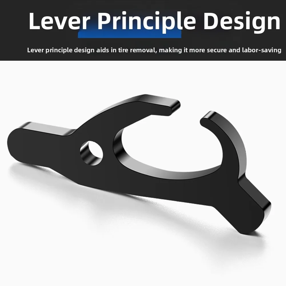 Gentle Tire Handler Auxiliary Wrench Compact Size Design Easy To Store Resilient Wrench Alloy Steel Tire Removal Tool