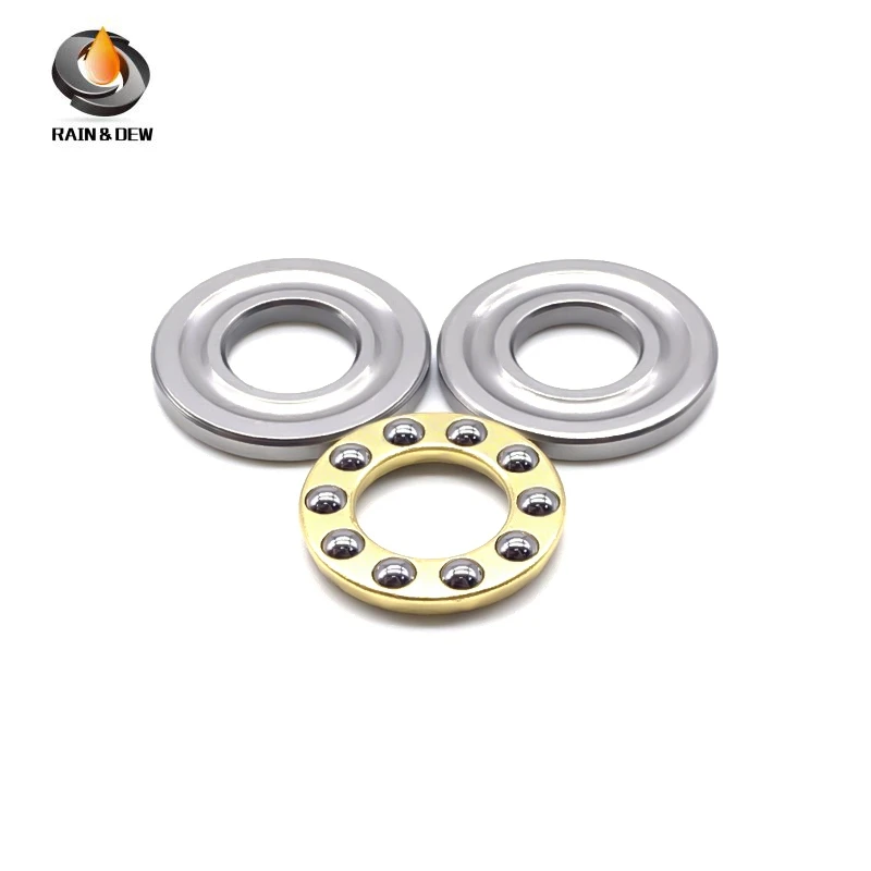 10PCS F9-20M Bearing 9*20*7 mm ABEC-7 Miniature F9 20M Thrust Axial F9 20M Ball Bearings With Grooved Raceway