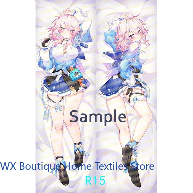 

Dakimakura Honkai Star Rail March 7Th Full Body Pillow Case Anime Otaku Pillowcase Game Throw Cushion Cover