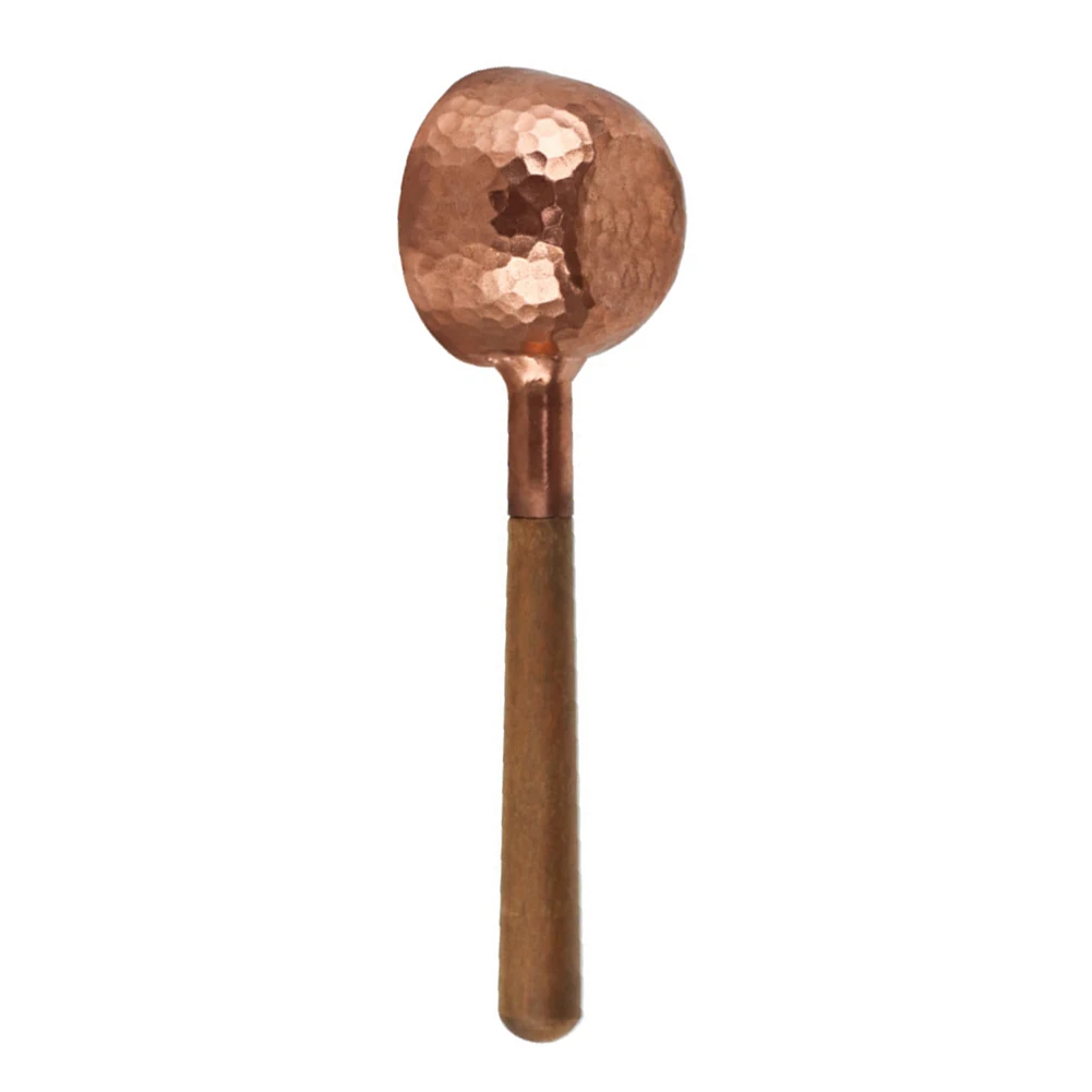 Elegant Solid Wood & Copper Coffee Bean Measuring Spoon For Perfect Brew! Coffee Powder Quantitative Spoon Measuring Spoon
