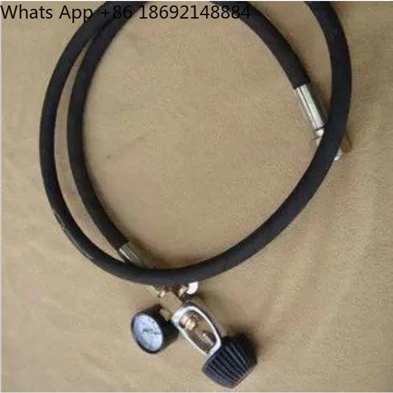 Special airway for gas cylinder to diving bottle (please note the required silk port when placing an order)