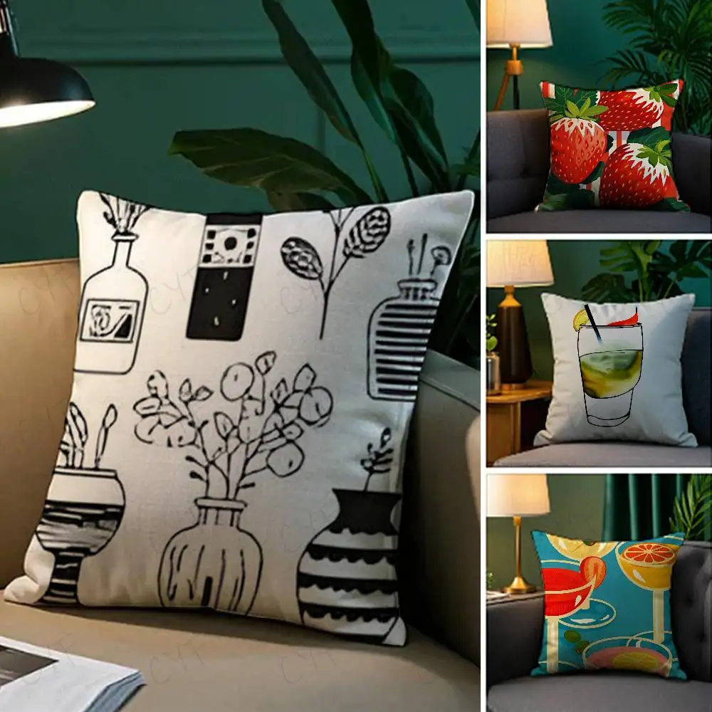 

Anime Modern Glasses Hot Pillow Case Custom Printed Brushed Fleece Pillow, Baby Skin-Touch, Eco-Friendly Dye-Sublimation Cushion