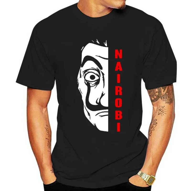 Title: T-Shirt The Casa De Papel The House Of Paper-Nairobi TEE Shirt Stylish Custom