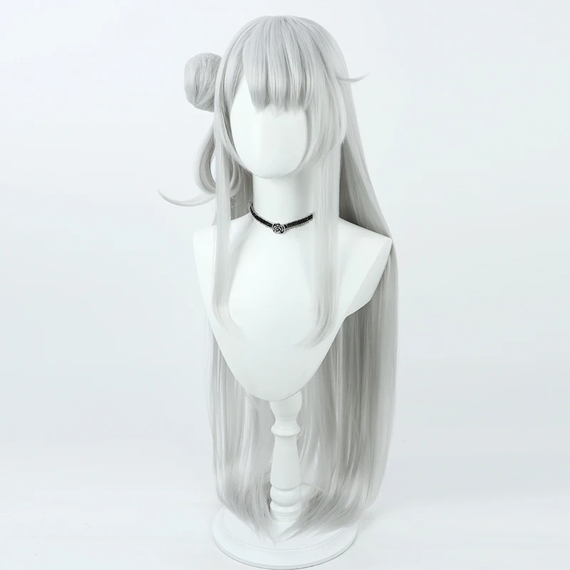 نموذج جديد MahjongSoul Yuzu شعر مستعار تأثيري Ichihime Yui Yagi Hana Ninomiya شعر مستعار COS مقاومة للحرارة الاصطناعية الشعر حفلة الهالوين