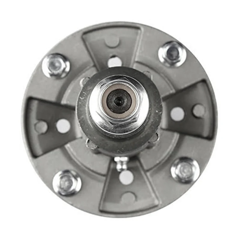 

Garden Lawn Mower Spindle Assembly 180mm Height 107mm Hole Distance Mower Spindle Replacement