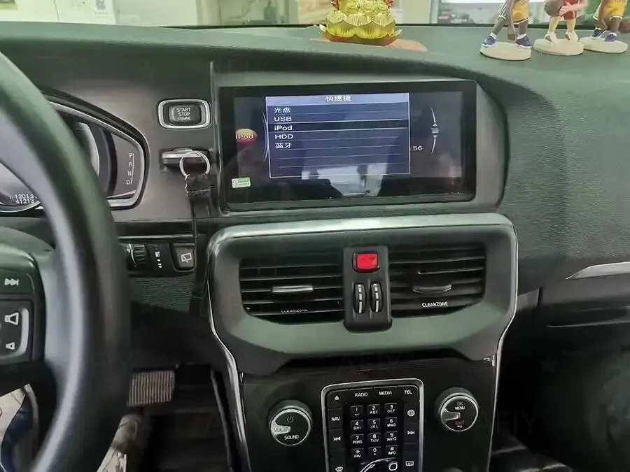 Android 13 Screen Carplay For Volvo V40 2011-2019 Car GPS Navigation Auto Head Unit Multimedia Player Car Radio Tape Recorder