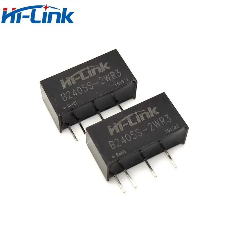 

20pcs Hi-Link smart electronics 2W Constant Voltage Input 24V to 5V single output Isolated B2405S-2WR3 DC DC Power Module