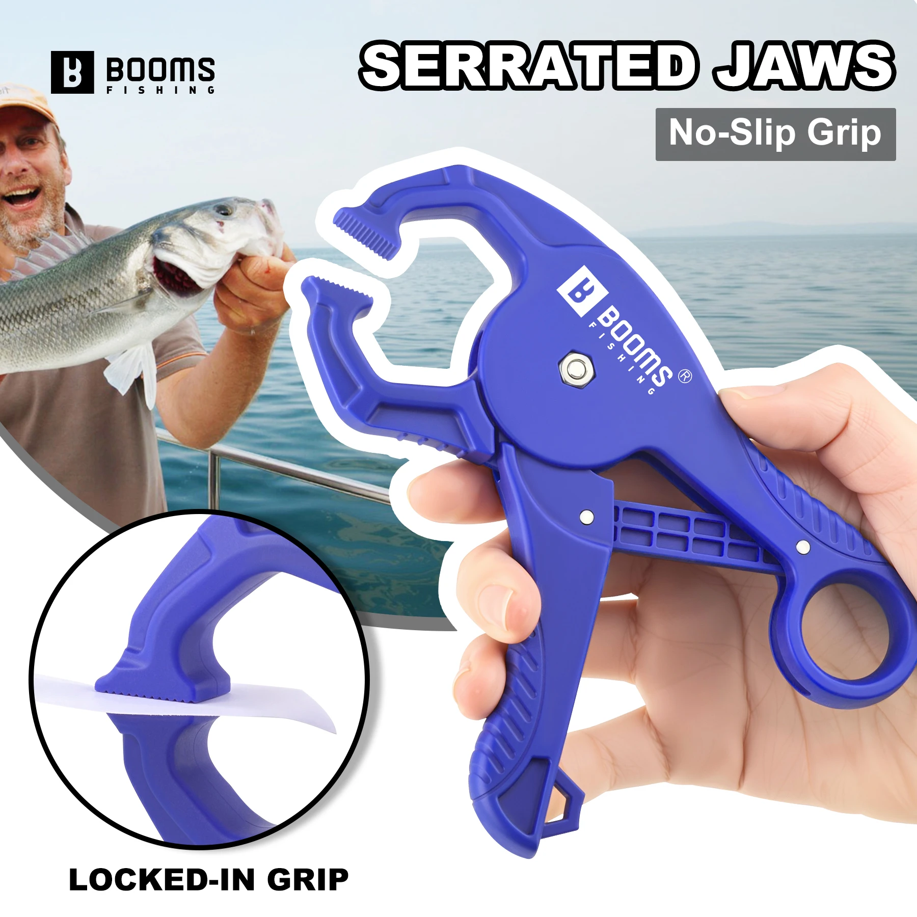 Booms Fishing G02 Pinza pescado fibra vidrio anticorrosión cordón - imagen 4